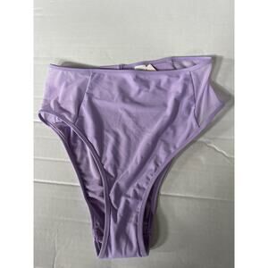 Aerie Purple High Cut Cheeky